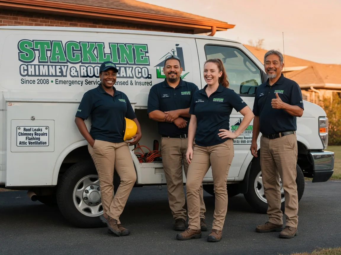 Chimney flashing repair company in Bonaire, GA